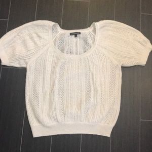 Cute short sleeved creek Express sweater
